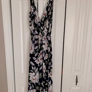 Floral Jumpsuit - M